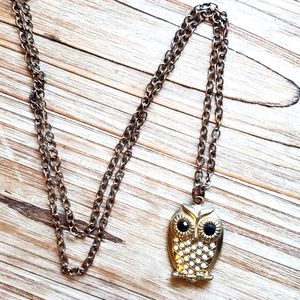 Owl necklace